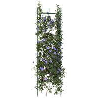 Tomatenkooi 2 st 116 cm staal en polypropeen - thumbnail