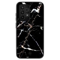 Samsung Galaxy A53 hoesje - Marmer zwart - thumbnail