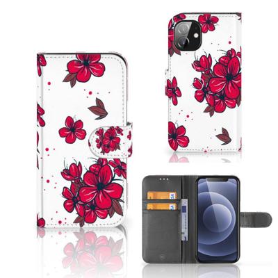 Apple iPhone 12 Mini Hoesje Blossom Red Apple iPhone 12 Mini Hoesje Blossom Red