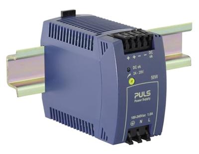 PULS ML50.100 DIN-rail netvoeding 24 V/DC 2.1 A 50 W Aantal uitgangen:1 x Inhoud 1 stuk(s)