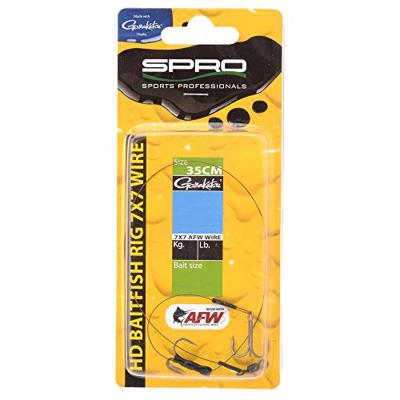 Spro Hd Baitfish Rig 2X Treble 18Kg 35cm 2x Treble Size 4