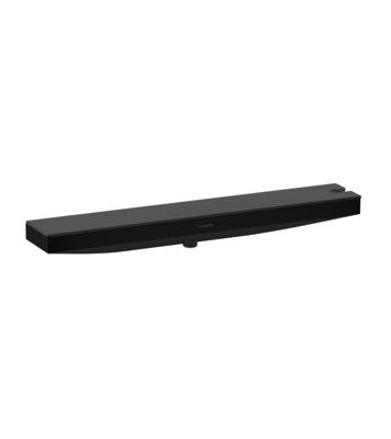 Hansgrohe Rainfinity muuraansluiting porter 500 met douchehouder en planchet R, mat zwart