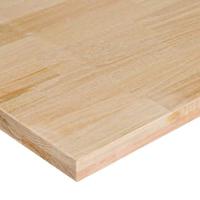 Werkbank 100x60x(71,5-98) cm massief eikenhout - thumbnail