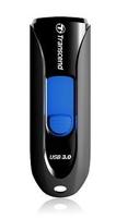 Transcend JetFlash® 790 USB-stick 128 GB Zwart, Blauw TS128GJF790K USB-A 3.1 Gen 1 - thumbnail