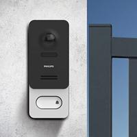 Philips WelcomeEye Wireless Complete set voor Video-deurintercom Bluetooth, WiFi Zwart/grijs, Aluminium - thumbnail