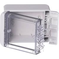 Bopla Bocube B 100806 PC-V0-G-7035 96022125 Outdoorbehuizing 80 x 113 x 60 Polycarbonaat (V0) Grijs-wit (RAL 7035) 1 stuk(s) - thumbnail