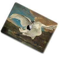 Lunso MacBook Pro 13 inch M1/M2 (2020-2022) cover hoes - case - De Bedreigde Zwaan - thumbnail