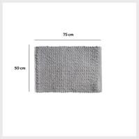 Badkleed 5five Simply Smart Grijs Polyester 50 x 75 cm - thumbnail