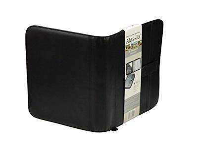 Juscha JU-30040 Conferentiemap Alassio Riccione Kunstleer Finetouch A4 Zwart