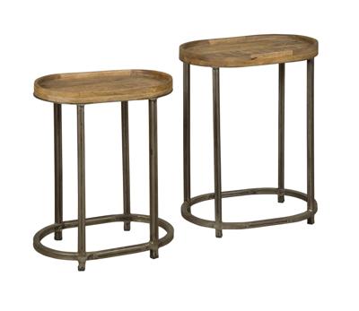 RENEW Bijzettafel 'Lewis' set van 2 stuks RENEW Bijzettafel 'Lewis' set van 2 stuks