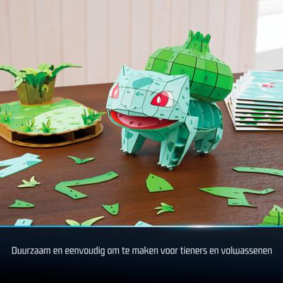 Pokemon Bulbasaur 4D bouwpuzzel modelbouwset