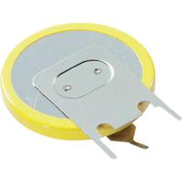 CR2032 Batterij met soldeerclips (verticaal) - thumbnail