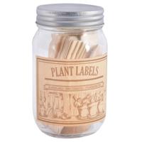Esschert Design 40 Houten plantenlabels - thumbnail