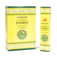 Ayurvedische Masala Wierook Patchouli Premium (12 doosjes) - thumbnail