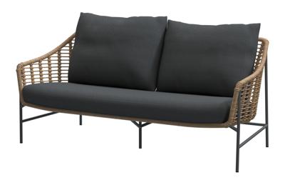 Timor living bench 2.5 seaters Harvest with 3 cushions | 4 Seasons Outdoor