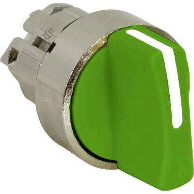 Schneider Electric ZB4BD503 ZB4BD503 Terugstelbaar (Ø) 22 mm Chroom, Groen 1 stuk(s)