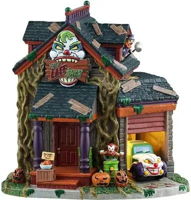 Lemax the laff shak verlicht huisje Spooky Town 2025