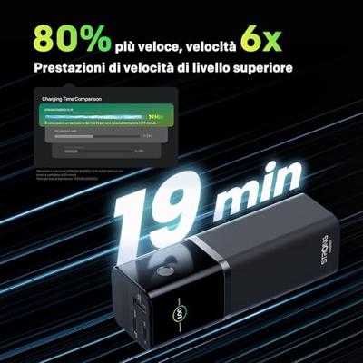 Powerbank STRONG S19 Grijs 12000 mAh Powerbank STRONG S19 Grijs 12000 mAh