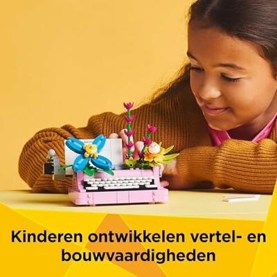 LEGO Creator 31169 3-in-1 Flower Typemachine - Spel voor meisjes vanaf 8 jaar - thumbnail
