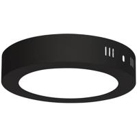 LED Downlight - 12W - Helder/Koud Wit 6400K - Mat Zwart - Opbouw - Rond - Aluminium - Ø170mm - thumbnail