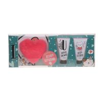 Badgeschenkset met fluffy sleutelhanger - thumbnail