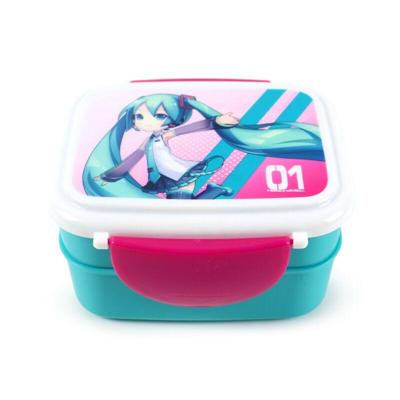 Hatsune Miku Clip Bento Box Lunchtrommel Bestek