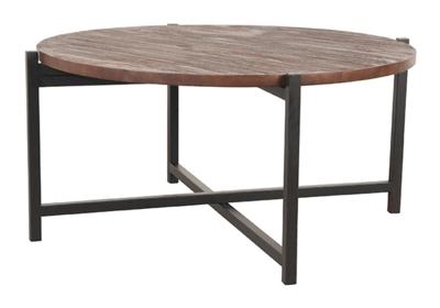 LABEL51 Salontafel Dox - Espresso - Mangohout - 70 cm - Zwart LABEL51 Salontafel Dox - Espresso - Mangohout - 70 cm - Zwart