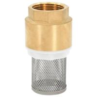 VidaXL Zuigslang met messing koppelingen 1,1&apos;&apos; 7 m pvc zwart - thumbnail