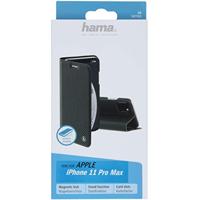 Hama Booklet Slim Pro Voor Apple IPhone 11 Pro Max Zwart - thumbnail