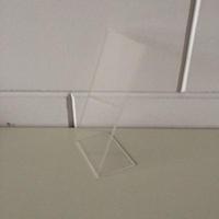 L-standaard acryl bxh 105x210mm. Staand - thumbnail