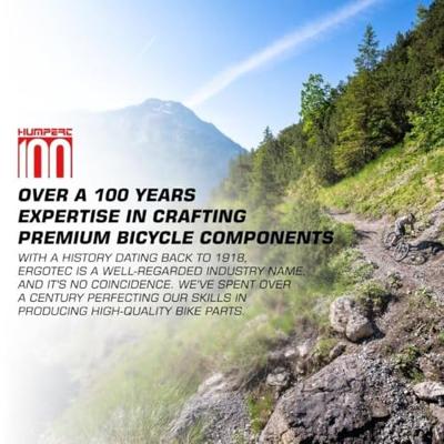 Ergotec handvatset frisco 140/140mm rubber/gel zw/gr