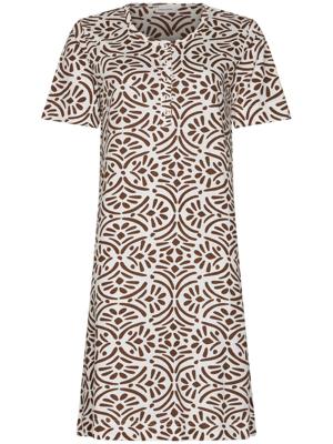 Pastunette nachthemd katoen bruin