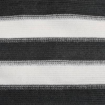 Privacynet 75 g/m 1,5x25 m HDPE antracietkleurig en wit - thumbnail