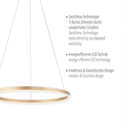 Just Light HanglampRitus messing - 15394-60