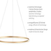 Just Light HanglampRitus messing - 15394-60 - thumbnail
