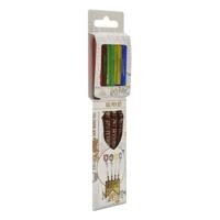 Harry Potter Gel Pens 4-Pack Colourful Crest - thumbnail