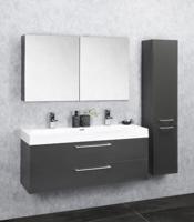 Badkamermeubelset Differnz Somero Met Polybeton Wastafel 100 cm Antraciet - thumbnail