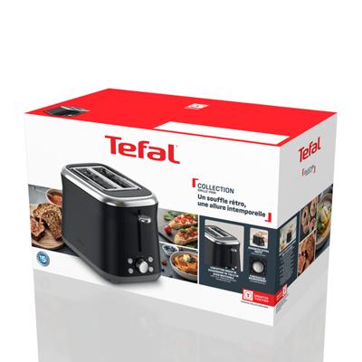 Tefal TT7208 Broodrooster Zwart Tefal TT7208 Broodrooster Zwart