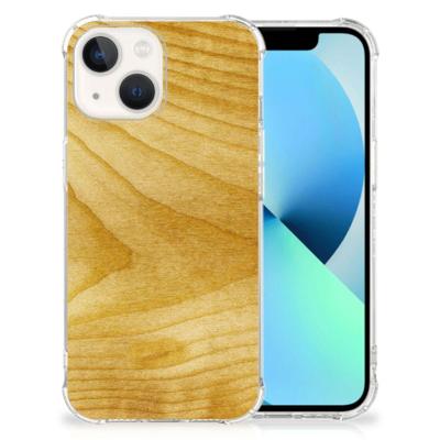 iPhone 13 Stevig Telefoonhoesje Licht Hout iPhone 13 Stevig Telefoonhoesje Licht Hout