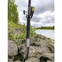 Black Cat Stainless Steel Rod Holder 85cm 1st. - thumbnail