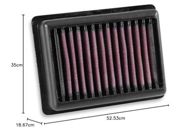 K&N vervangbaar luchtfilter replac. filter tb-9016