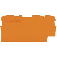 WAGO 2000-1492 Afsluit- en scheidingsplaat Oranje 1 stuk(s) - thumbnail