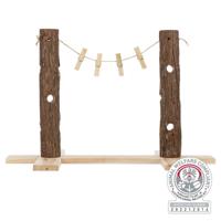 TRIXIE NATURAL LIVING VOERBOOM DUO 53X25X34 CM - thumbnail