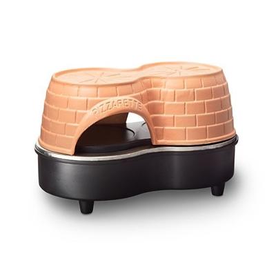 Emerio PO-122250 Pizzarette Duo + 2 Spatels Terracotta/Zwart