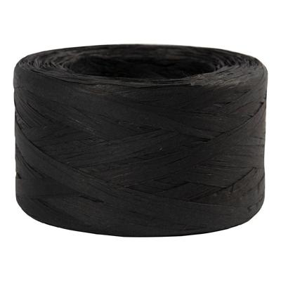 Creativ Company Papier raffia garen zwart, 100m Creativ Company Papier raffia garen zwart, 100m