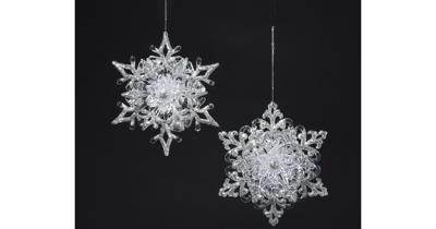 Snowflake 11,4 cm ASS kerstbal kerst Kurt S. Adler - Kurt s adler Snowflake 11,4 cm ASS kerstbal kerst Kurt S. Adler - Kurt s adler