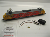 micromotor NA003 ombouwset voor Arnold 0245, 2335, 2336, 2337 - thumbnail