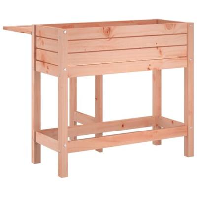 VidaXL Plantenbak met inklapbaar tafelblad massief douglashout