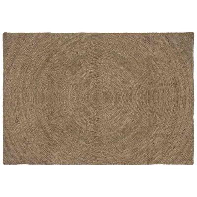 Vloerkleed Grijs 120 x 170 cm Jute Vloerkleed Grijs 120 x 170 cm Jute