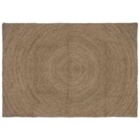 Vloerkleed Grijs 120 x 170 cm Jute - thumbnail